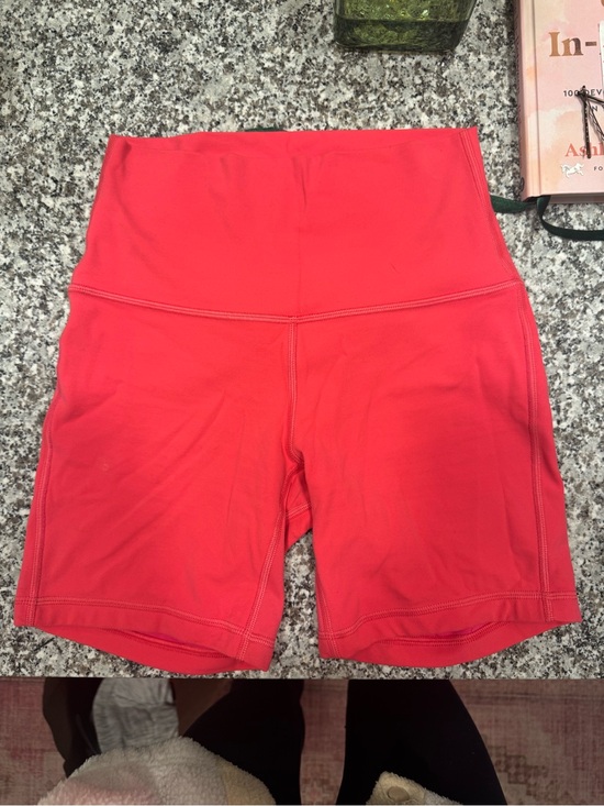 lululemon athletica Pants - lululemon athletica High-Waist Coral Bike Shorts